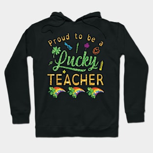 S26P Happy Saint Patrick Day Teacher Hoodie